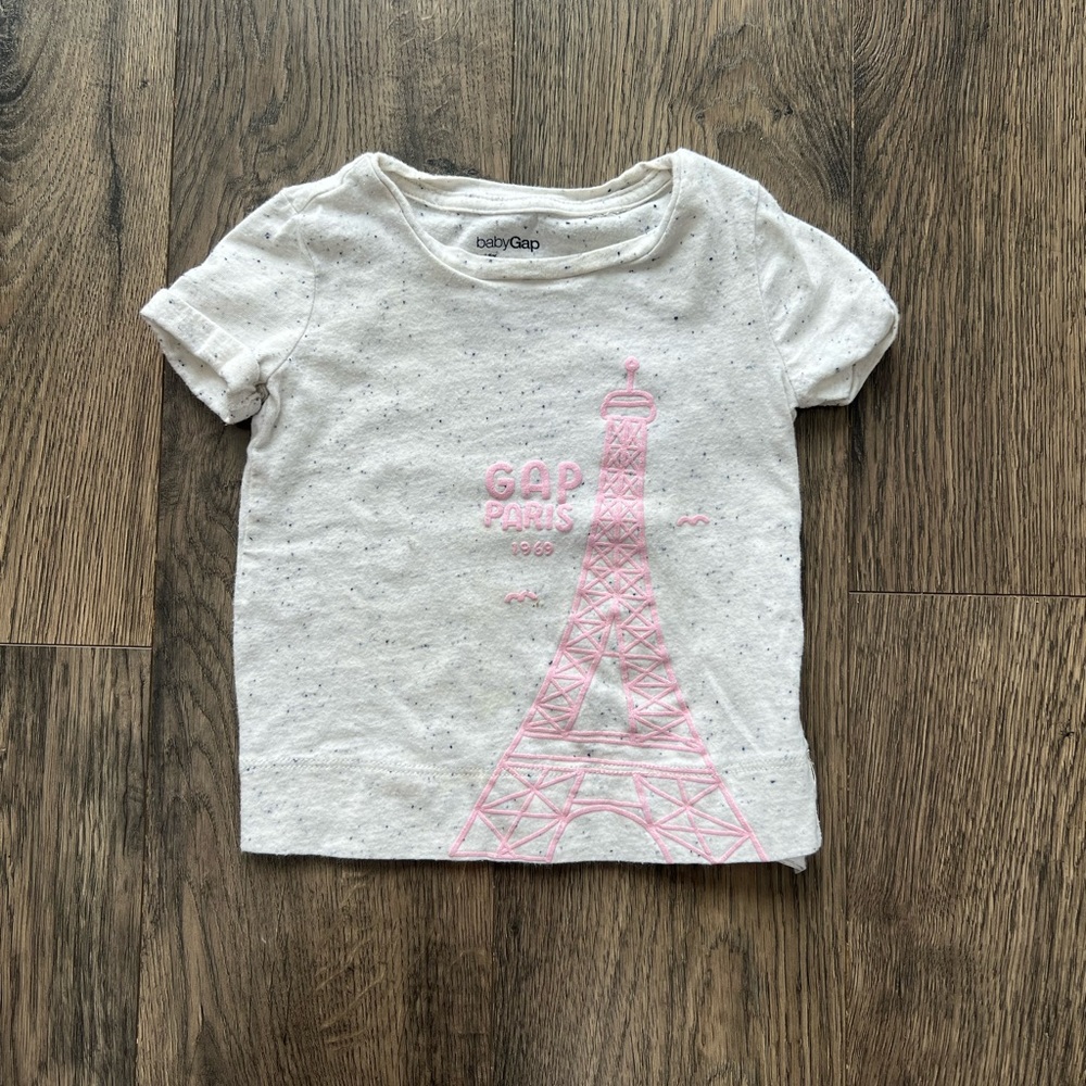Eiffel Tower Baby Gap Shirt